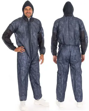HYGOSTAR Combinaison en PP ECO HYGOBASE, XXL, bleu