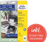 AVERY Zweckform Etiquette universelle Office&Home