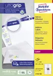 AVERY Zweckform QuickPEEL Etiquette d'adresse, 63,5 x 38,1mm