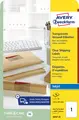 AVERY Zweckform Etiquette d'expédition transparente