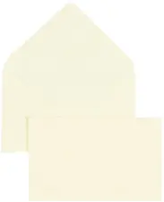 GPV Enveloppes élection, 90 x 140 mm, non gommée, jaune
