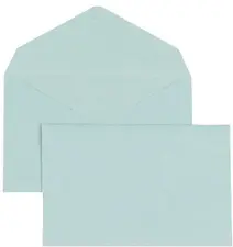 GPV Enveloppes élection, 90 x 140 mm, non gommée, bleu