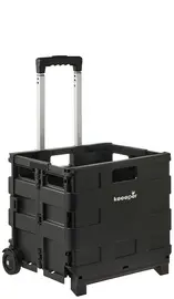 keeeper Chariot de transport "olli" avec boîte pliante, 65 L