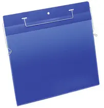 DURABLE Pochettes avec support en fil de fer, A4 paysage,