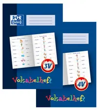 Oxford Cahier de vocabulaire, interligne: 3V, A4, 32 pages
