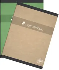 CONQUERANT SEPT Cahier "Recyclé", 240 x 320 mm, séyès