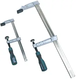 BRÜDER MANNESMANN Jeu de serre-joints, 2 pièces, DIN 5117