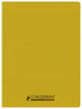 CONQUERANT CLASSIQUE Cahier recyclé, 170 x 220 mm, jaune