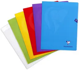 Clairefontaine Cahier piqûre Mimesys, A4, séyès, orange
