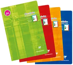 Clairefontaine Cahier piqûre DYS, A4, 48 pages
