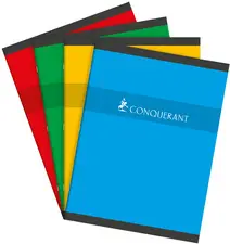 CONQUERANT SEPT Cahier, 240 x 320 mm, Seyès, 48 pages