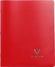 Clairefontaine Cahier Koverbook, 240 x 320 mm, Seyès, rouge