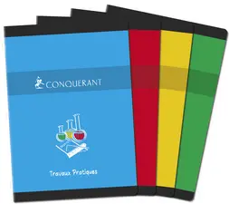 CONQUERANT SEPT Cahier travaux pratiques, 170 X 220 mm