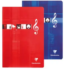 Clairefontaine Cahier piqûre Musique & Chant, 170 x 220 mm