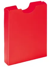PAGNA Chemise de rangement A4, PP, rouge