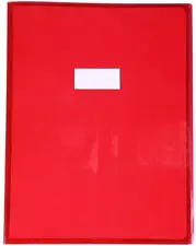 Calligraphe Protège-cahier, 240 x 320 mm, rouge transparent