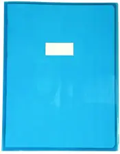 Calligraphe Protège-cahier, 240 x 320 mm, bleu transparent