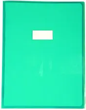 Calligraphe Protège-cahier, 240 x 320 mm, vert transparent