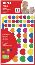APLI kids Gommettes "Rond", assorti