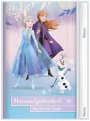 ROTH Hausaufgabenheft für clevere Faule "Disney Frozen