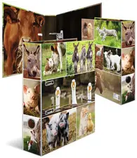 HERMA Classeur à levier "Monde animal", Animaux de ferme