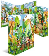 HERMA Classeur à motif pour école maternelle "Jungle