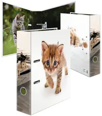 HERMA Classeur à motif "Animaux préférés" Chat, A4