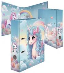 HERMA Classeur à motif "Happy Unicorns", A4