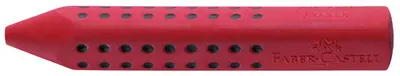 FABER-CASTELL Gomme en plastique GRIP 2001, rouge/bleu