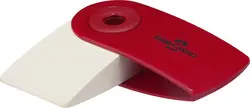 FABER-CASTELL Gomme en plastique "SLEEVE MINI", rouge / bleu