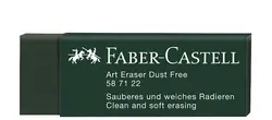 FABER-CASTELL Gomme en plastique DUST-FREE, vert