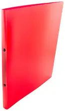 kangaro Classeur à anneaux, 2 anneaux, PP, A4, rouge