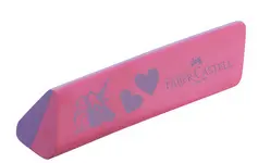 FABER-CASTELL Gomme en plastique "Licorne", rose/violet