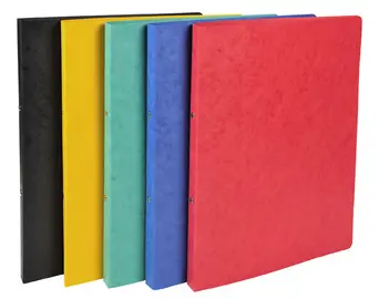 EXACOMPTA Classeur, mécanisme à 2 anneaux, A4, rouge