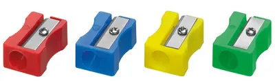 WESTCOTT Taille-crayons, plastique, assorti
