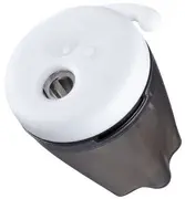 Kores Taille-crayons double "Spooky", noir/blanc