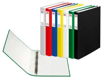 herlitz Classeur à anneaux maX.file protect, A4, mécanisme