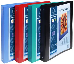 EXACOMPTA Classeur personnalisable Kreacover, PP, A4,assorti