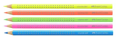 FABER-CASTELL Crayon couleur triangulaire Color GRIP, vert