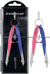 STAEDTLER Compas de précision Mars Comfort Neon, rose/violet