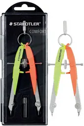 STAEDTLER Compas de précision Mars Comfort Neon,jaune/orange