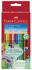 FABER-CASTELL Crayons de couleur Colour GRIP, étui de 12