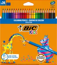 BIC KIDS Crayon de couleur Evolution ecolutions, étui en