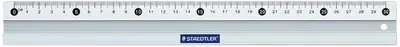 STAEDTLER Règle en métal, en aluminium, 300 mm