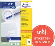 AVERY Zweckform Etiquette universelle, 48,5 x 25,4 mm, blanc