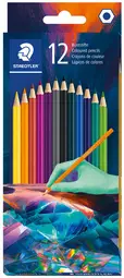 STAEDTLER Crayon de couleur Edition 2, étui en carton de 12