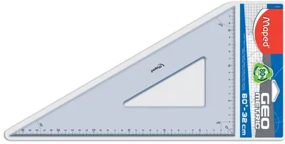 Maped Equerre GEO METRIC 60 degrés, hypoténuse: 320 mm