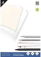 kangaro Bloc de papier calque, A4, 24 feuilles
