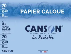 CANSON Papier calque satin, 240 x 320 mm, 70 g/m2