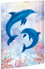 RNK Verlag Carton à dessin "Dauphins", A3